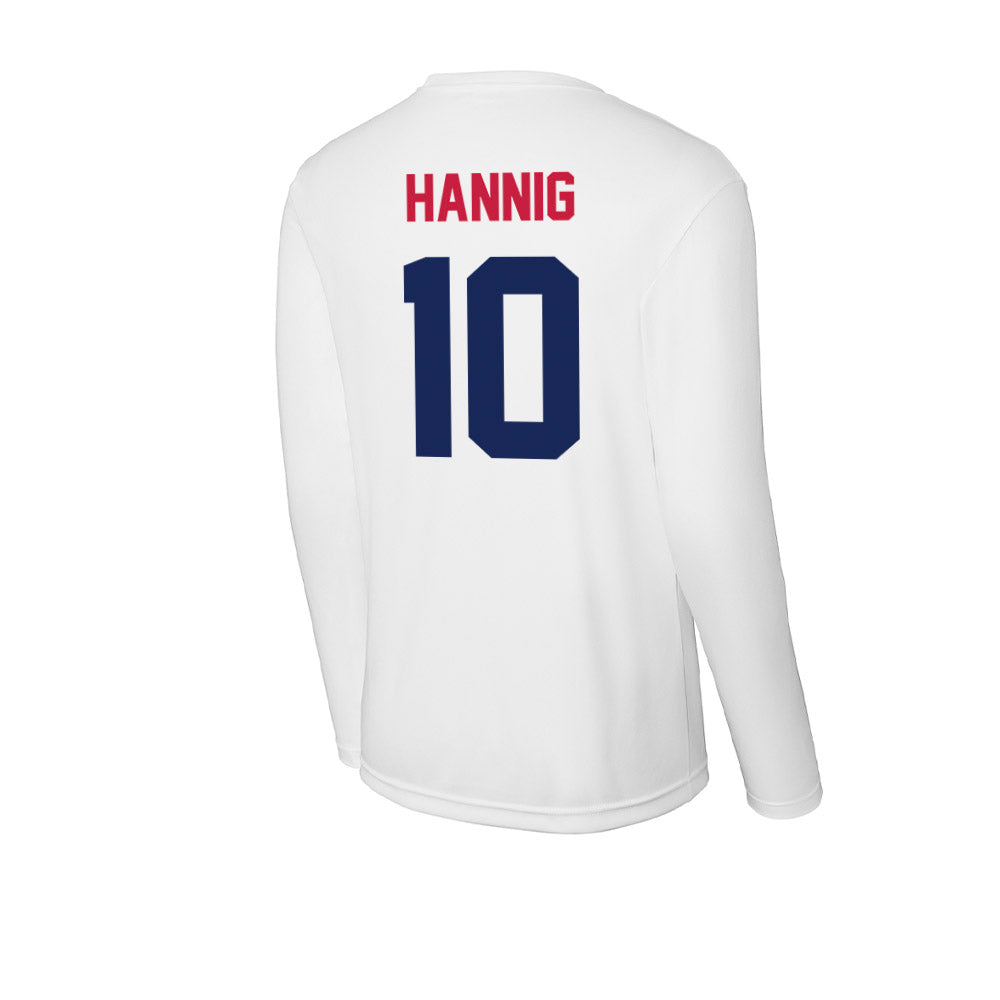South Alabama - NCAA Men's Tennis : Braden Hannig - Activewear Long Sleeve T-Shirt-1