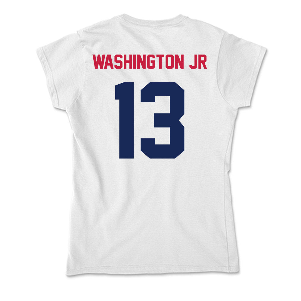 South Alabama - NCAA Football : Jarvis Washington Jr - Soft Style Women’s T-Shirt-1