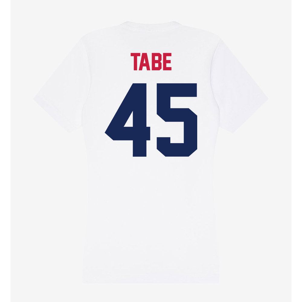 South Alabama - NCAA Men's Basketball : Samuel Tabe - Women's V-Neck T-Shirt-1