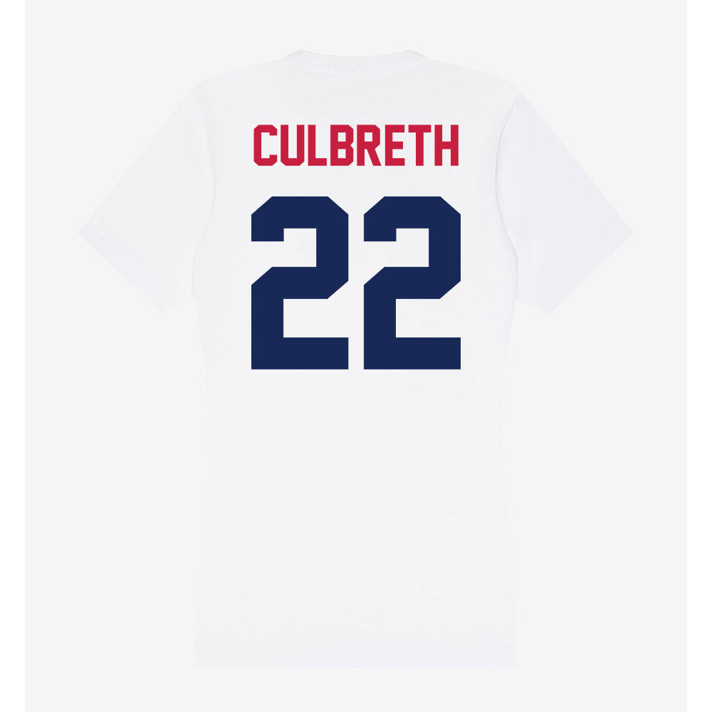 South Alabama - NCAA Baseball : Cade Culbreth - Women's V-Neck T-Shirt-1