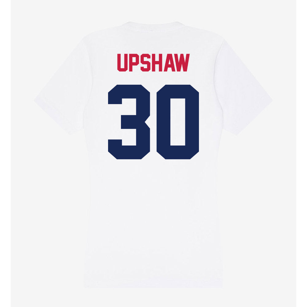 South Alabama - NCAA Football : Camen Upshaw - Women's V-Neck T-Shirt-1