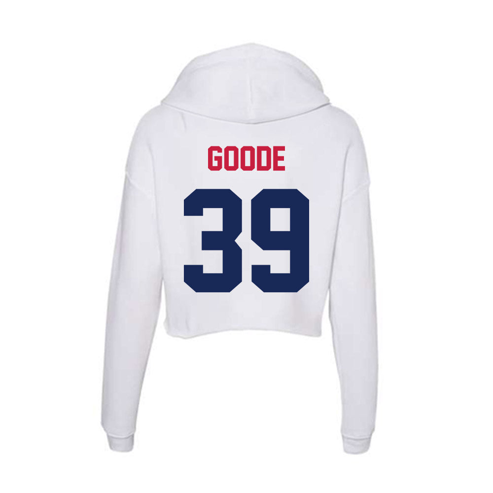 South Alabama - NCAA Baseball : Brayton Lane Goode - Women's Crop Fleece Hoodie-1