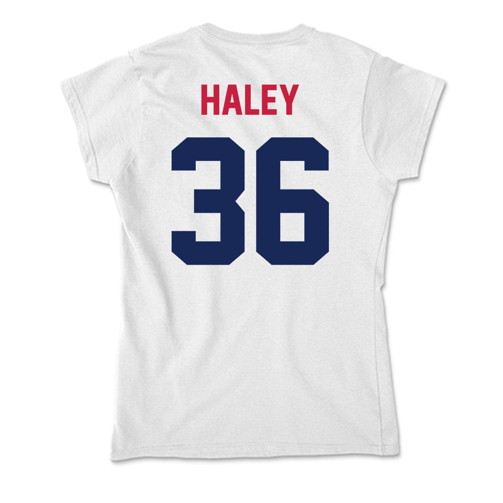 South Alabama - NCAA Baseball : Jacob Haley - Soft Style Women’s T-Shirt-1