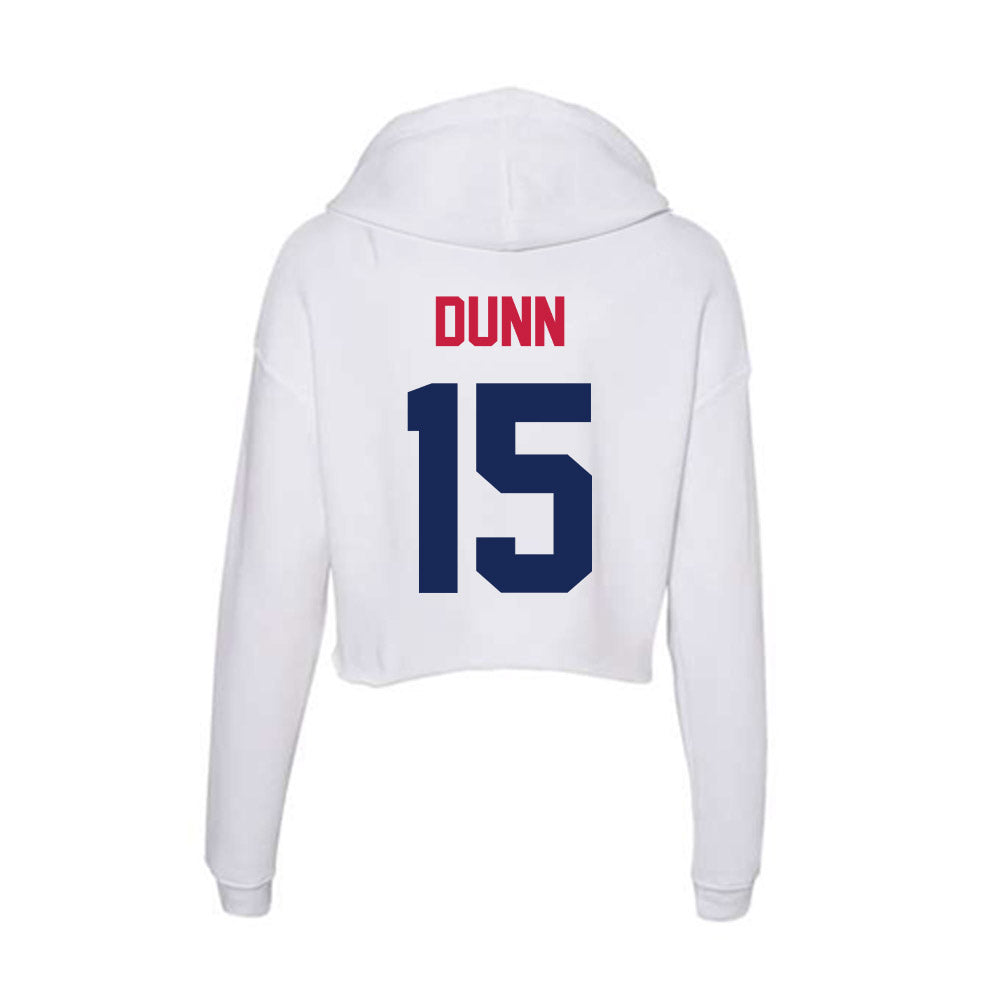 South Alabama - NCAA Softball : Kayden Dunn - Women's Crop Fleece Hoodie-1