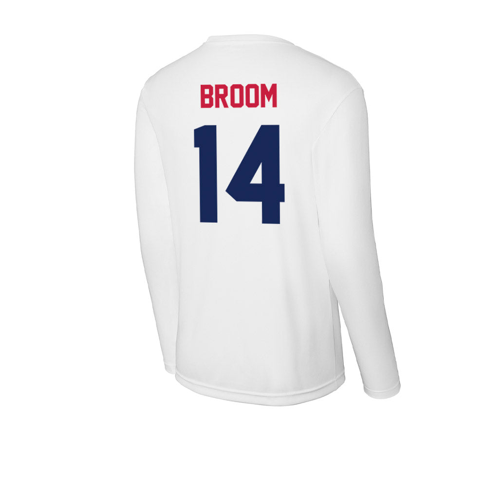 South Alabama - NCAA Men's Basketball : John Broom - Activewear Long Sleeve T-Shirt-1