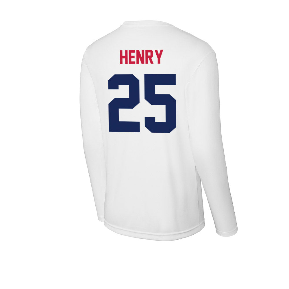 South Alabama - NCAA Football : TreMon Henry - Activewear Long Sleeve T-Shirt-1