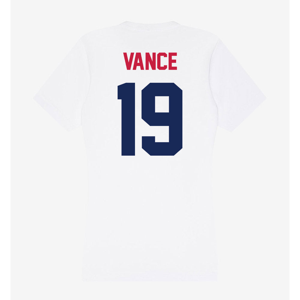 South Alabama - NCAA Football : Deuce Vance - Women's V-Neck T-Shirt-1