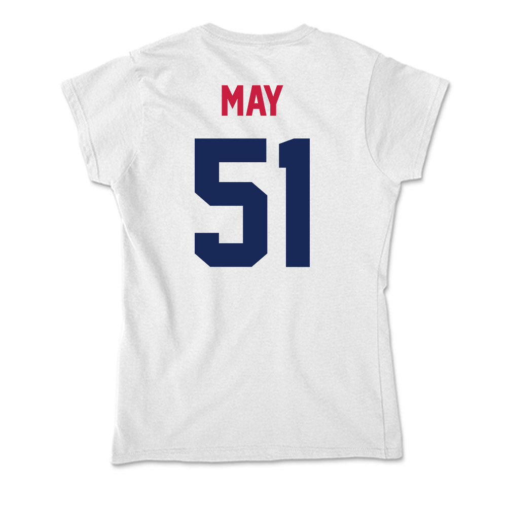 South Alabama - NCAA Football : Jordan May - Soft Style Women’s T-Shirt-1