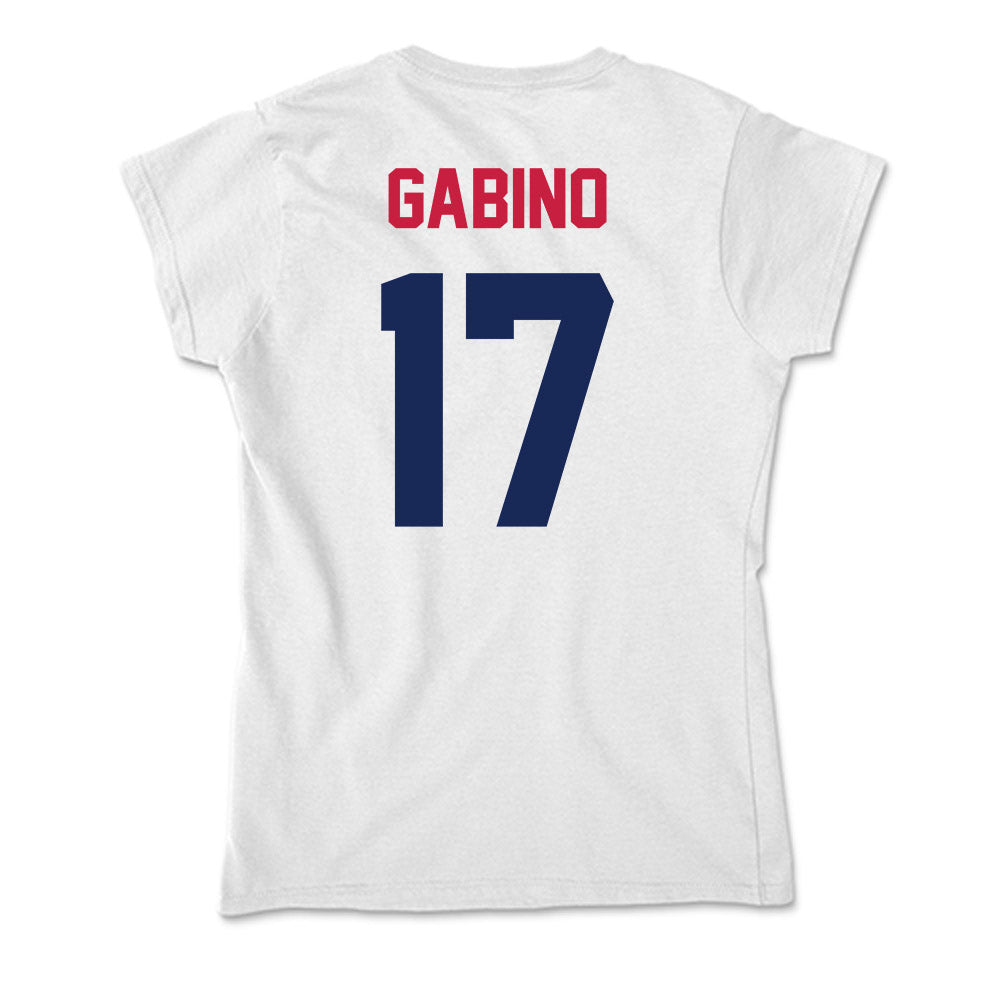 South Alabama - NCAA Women's Soccer : Isabella Gabino - Soft Style Women’s T-Shirt-1