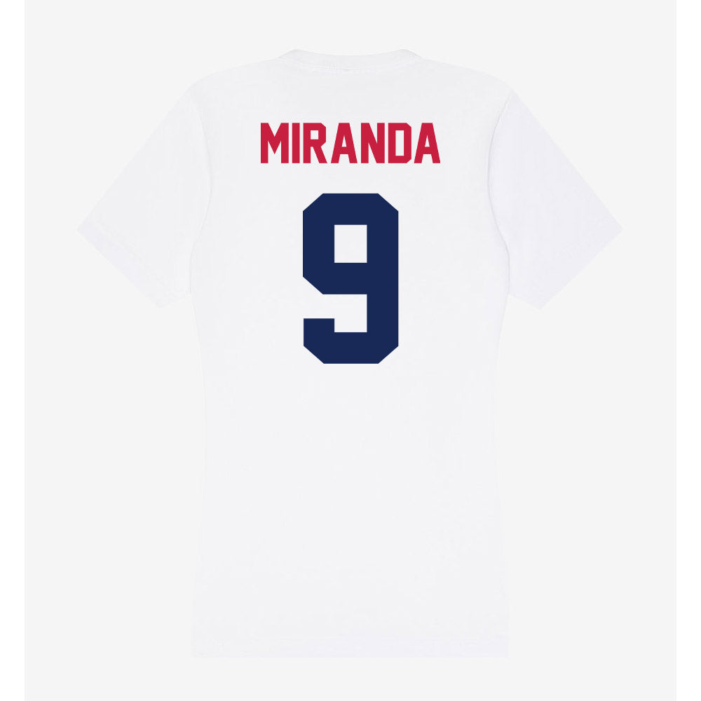 South Alabama - NCAA Baseball : Robert Miranda - Women's V-Neck T-Shirt-1