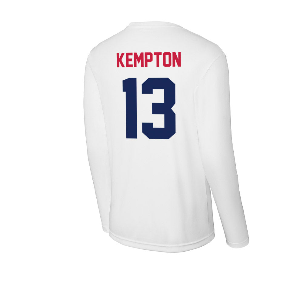 South Alabama - NCAA Women's Soccer : Peyton Kempton - Activewear Long Sleeve T-Shirt-1