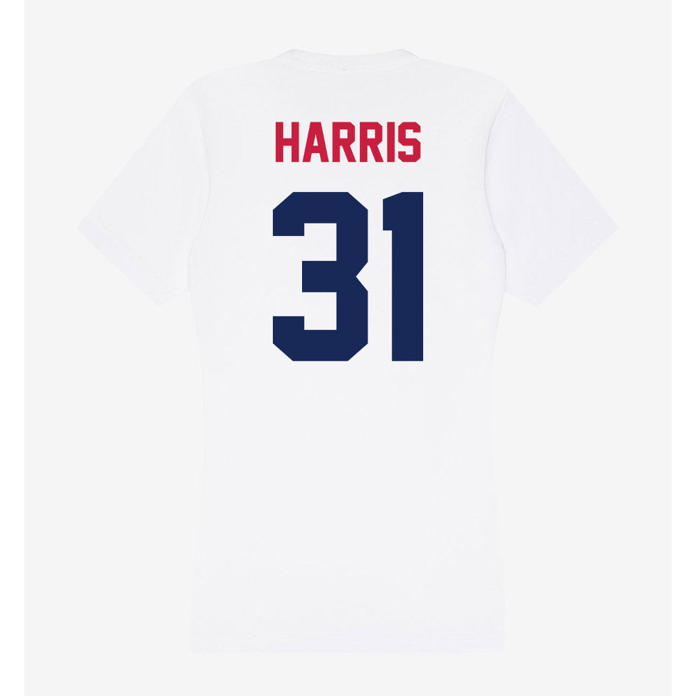 South Alabama - NCAA Football : Mike Harris - Women's V-Neck T-Shirt-1