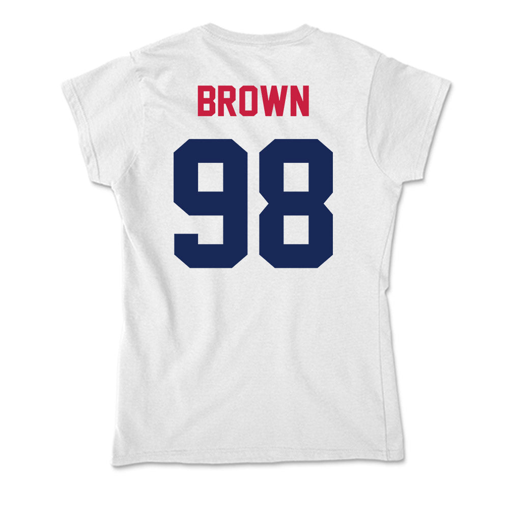 South Alabama - NCAA Football : Tre'Darius Brown - Soft Style Women’s T-Shirt-1