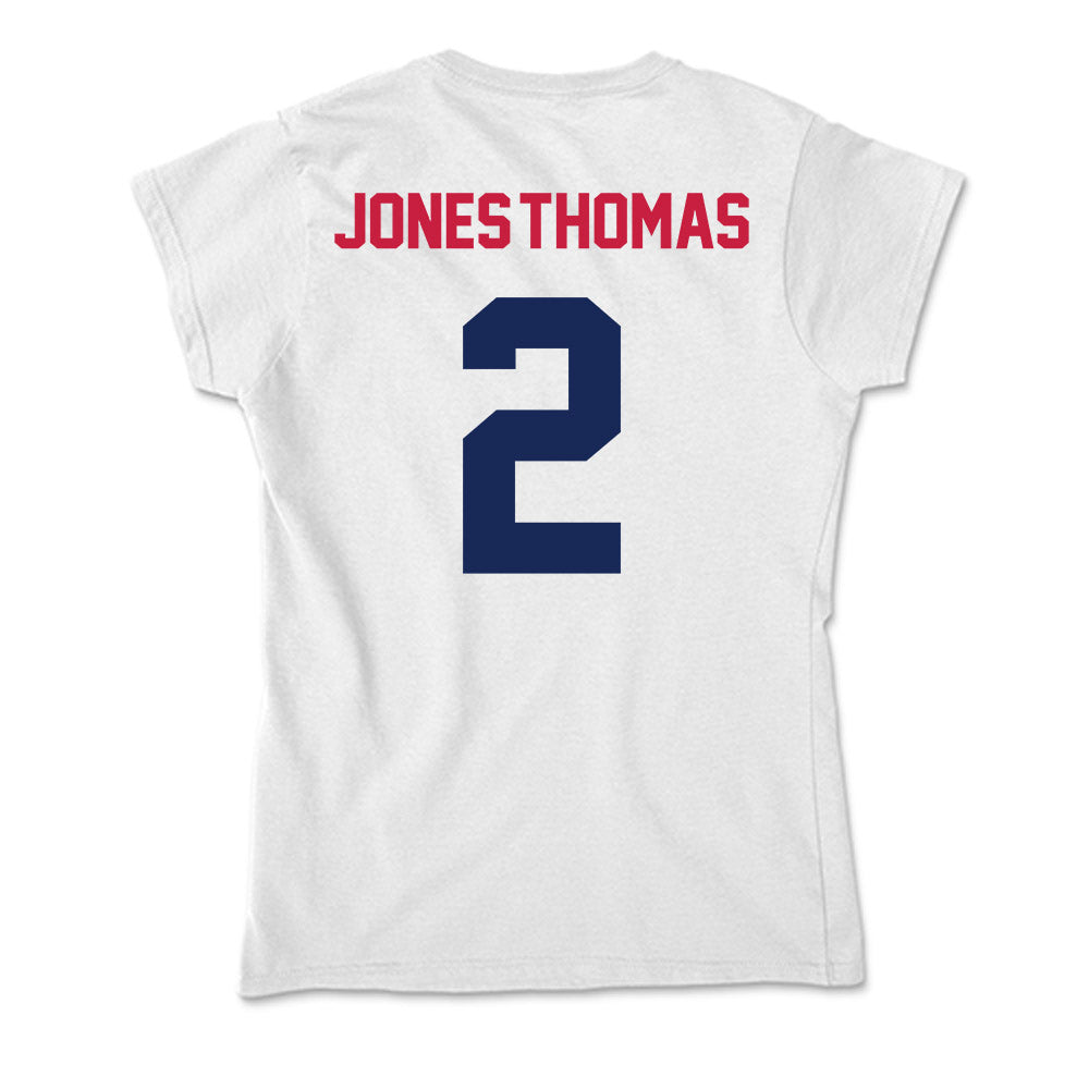 South Alabama - NCAA Football : Jeremiah Jones-Thomas - Soft Style Women’s T-Shirt-1