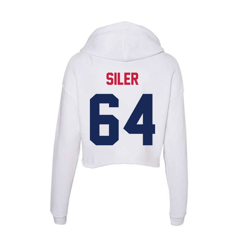 South Alabama - NCAA Football : Jamal Siler - Women's Crop Fleece Hoodie-1