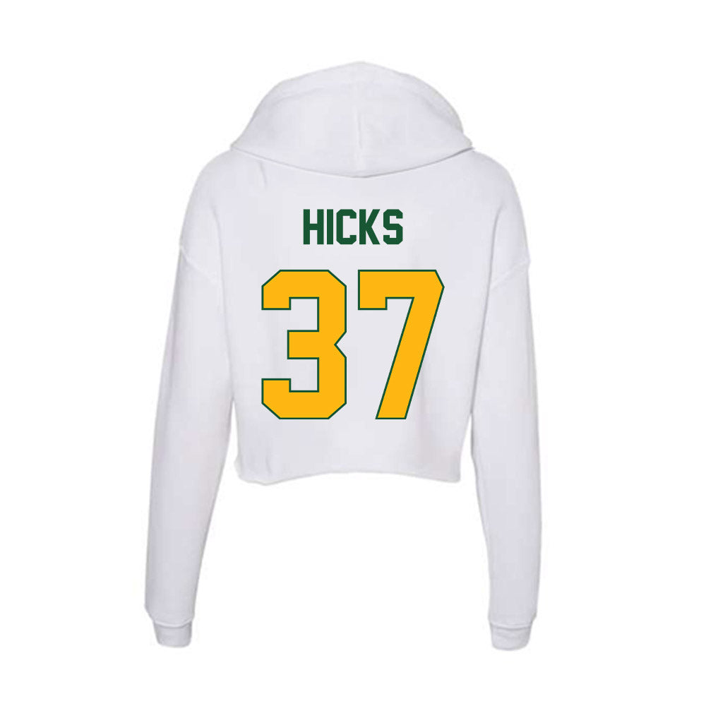 UAB - NCAA Baseball : Justin Hicks - Classic Shersey Women's Crop Fleece Hoodie-1