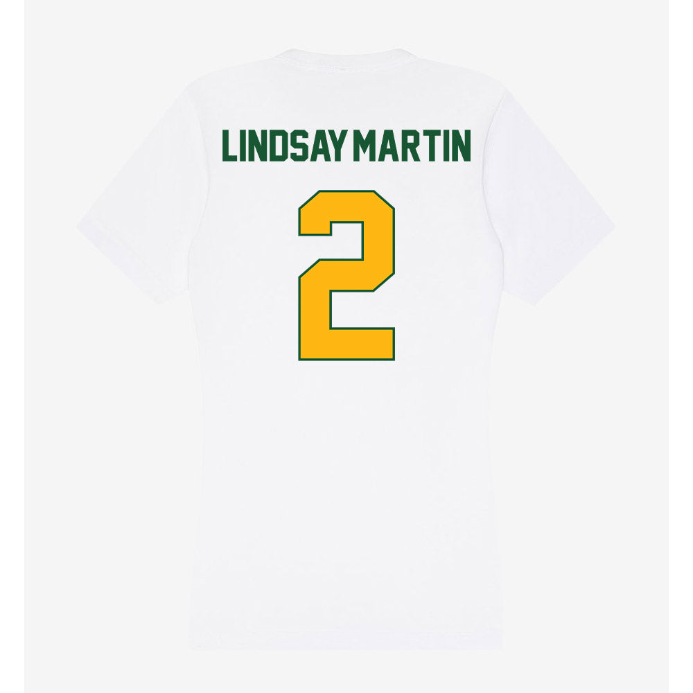 UAB - NCAA Men's Basketball : Kyeron Lindsay-Martin - Classic Shersey Women's V-Neck T-Shirt-1