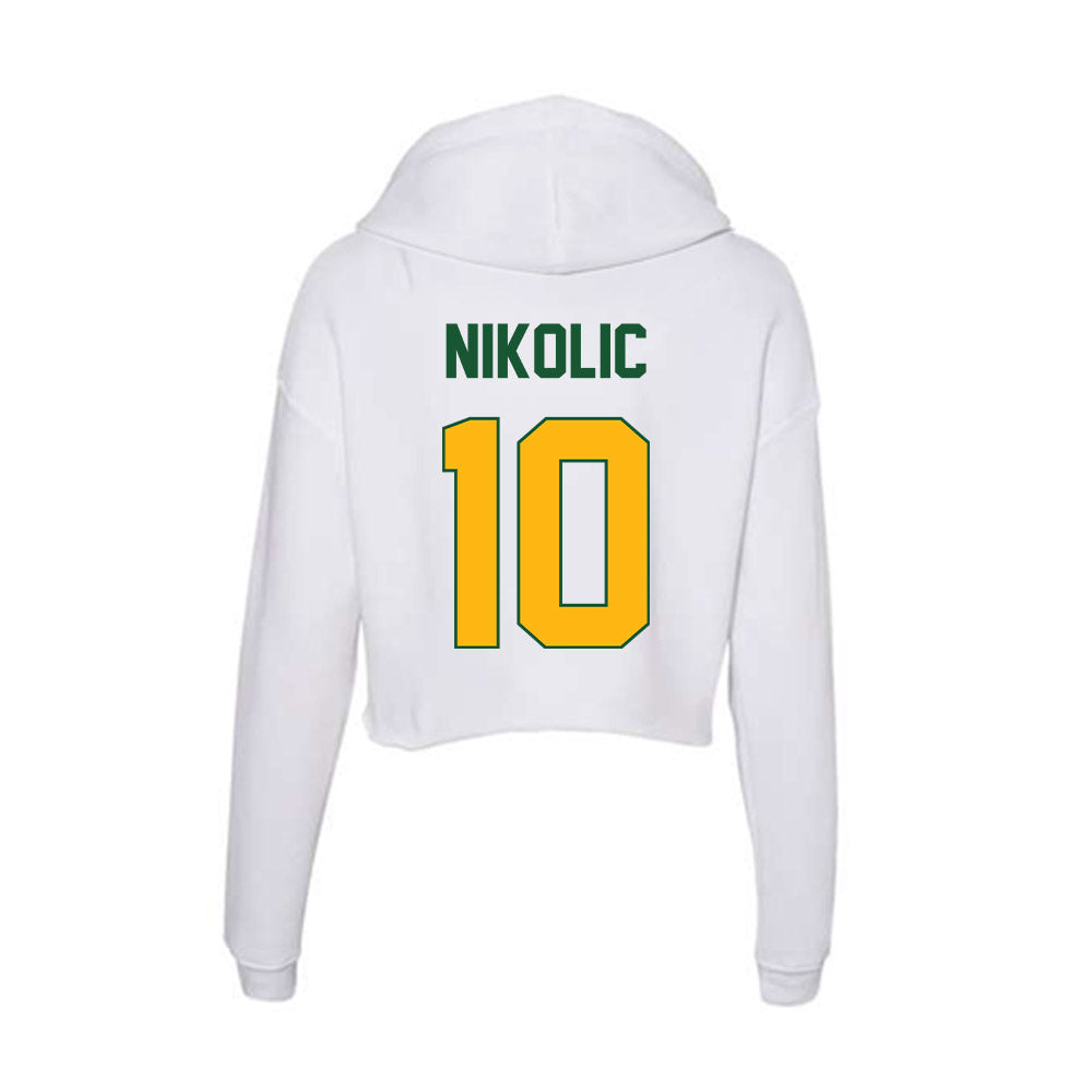 UAB - NCAA Women's Volleyball : Katia Nikolic - Classic Shersey Women's Crop Fleece Hoodie-1