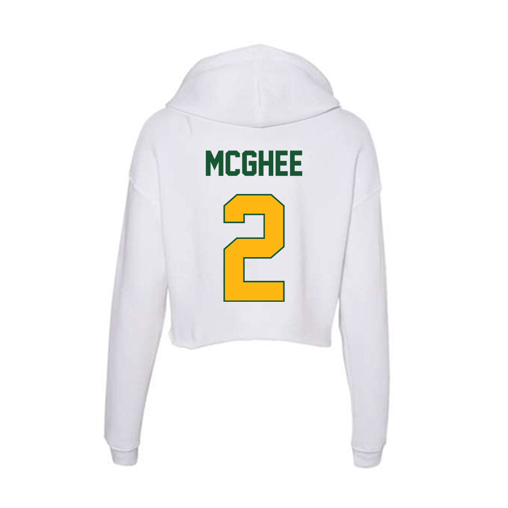 UAB - NCAA Men's Basketball : JaBorri McGhee - Classic Shersey Women's Crop Fleece Hoodie-1