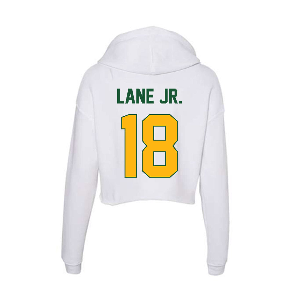UAB - NCAA Football : Julius Lane Jr. - Classic Shersey Women's Crop Fleece Hooded Sweatshirt-1