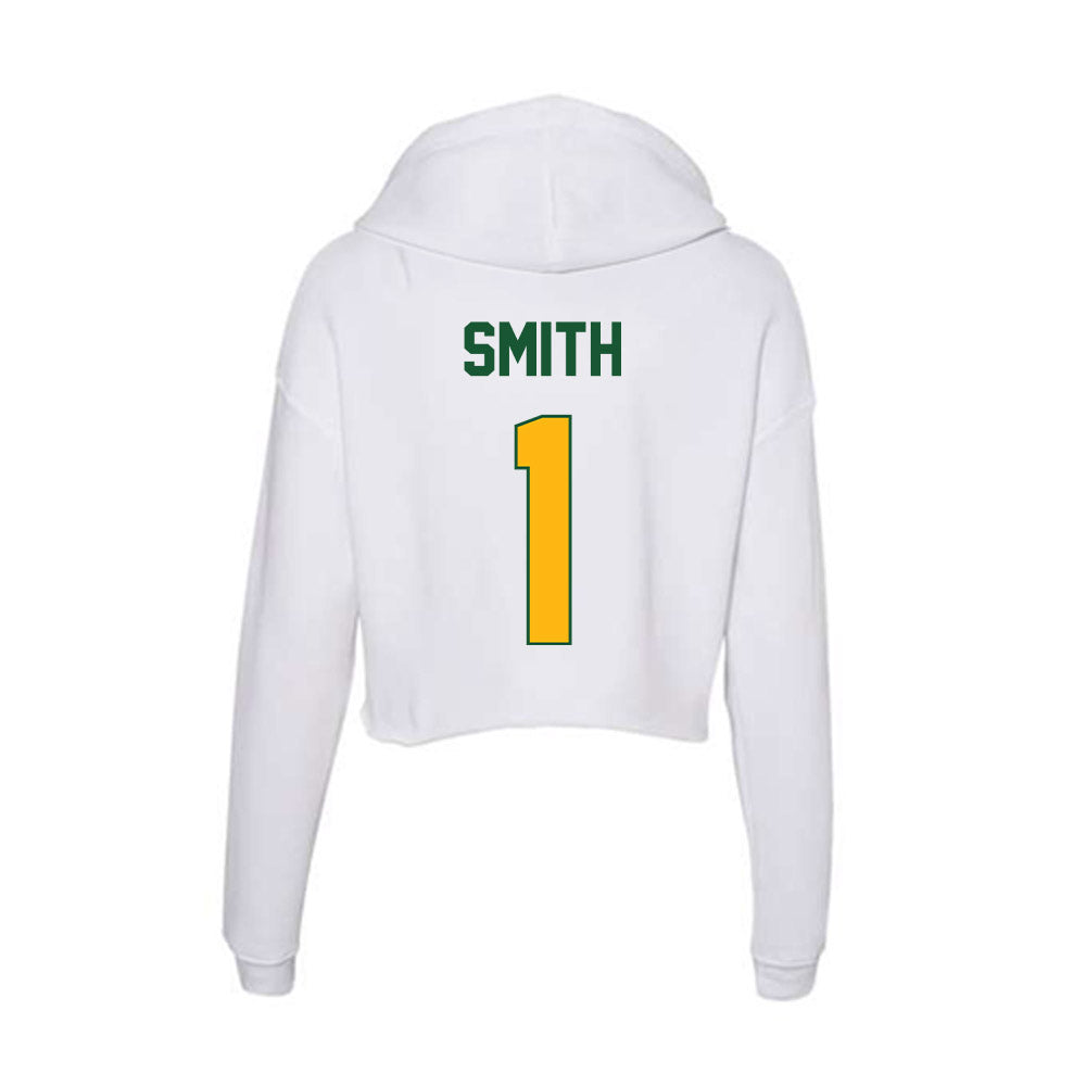 UAB - NCAA Football : CJ Smith - Classic Shersey Women's Crop Fleece Hoodie-1