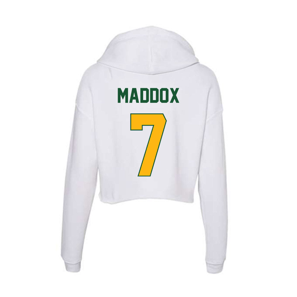 UAB - NCAA Football : adrian maddox - Classic Shersey Women's Crop Fleece Hoodie-1