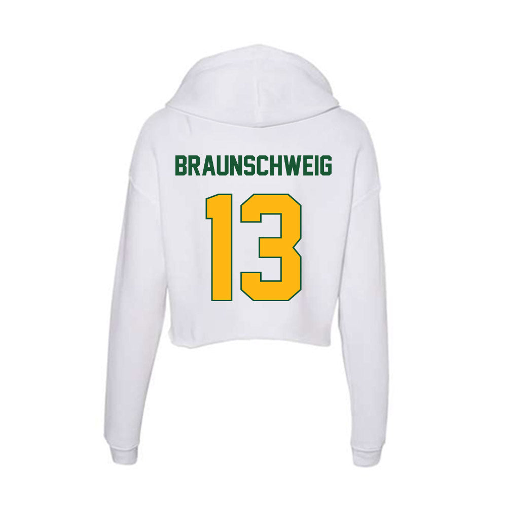 UAB - NCAA Baseball : Logan Braunschweig - Classic Shersey Women's Crop Fleece Hoodie-1