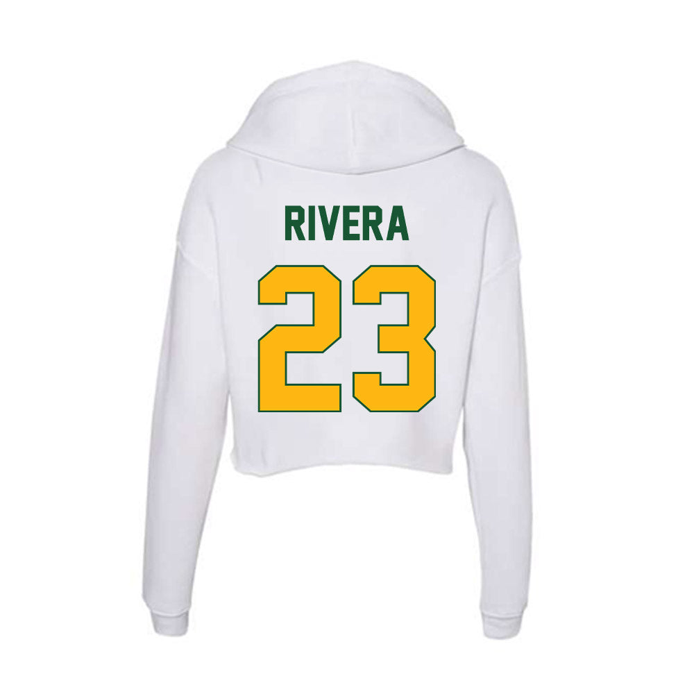 UAB - NCAA Men's Basketball : Daniel Rivera - Classic Shersey Women's Crop Fleece Hoodie-1