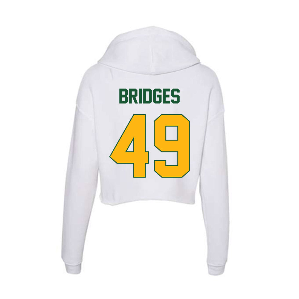 UAB - NCAA Football : Jacoby Bridges - Classic Shersey Women's Crop Fleece Hoodie-1