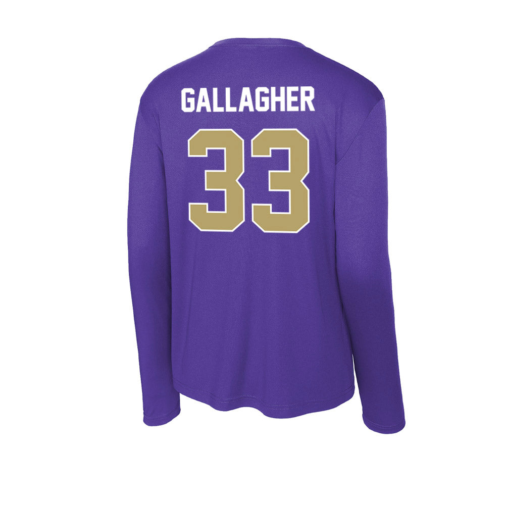 JMU - NCAA Baseball : Aiden Gallagher - Classic Shersey Activewear Long Sleeve T-Shirt-1