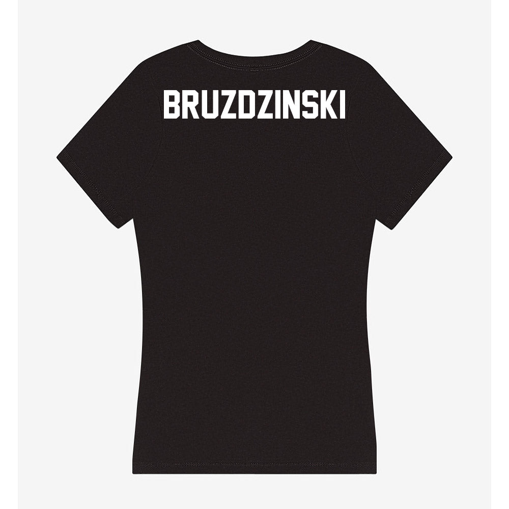 Campbell - NCAA Cheerleading : Emily Bruzdzinski - Women's V-Neck T-Shirt-1