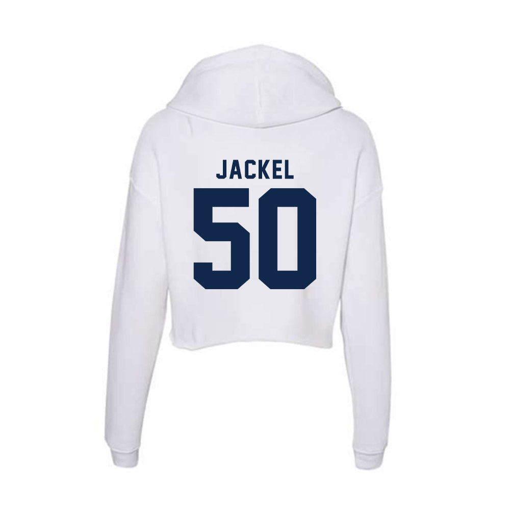 UCSD - NCAA Baseball : Branden Jackel - Women's Crop Fleece Hoodie-1