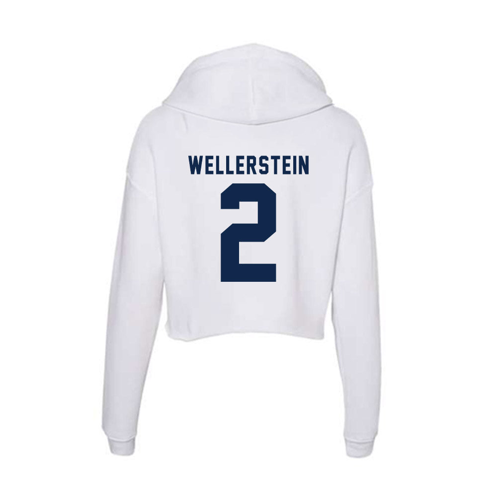 UCSD - NCAA Men's Soccer : Evan Wellerstein - Women's Crop Fleece Hoodie-1