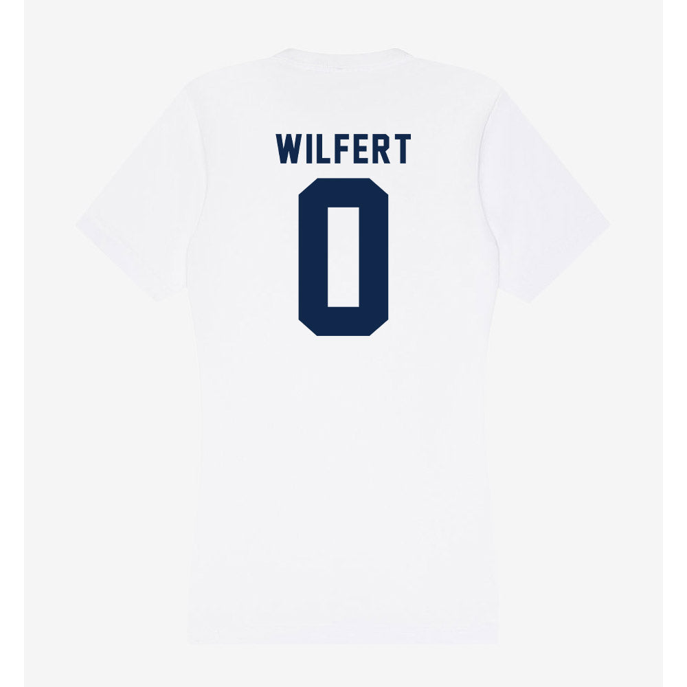 UCSD - NCAA Women's Soccer : Charlotte Wilfert - Women's V-Neck T-Shirt-1