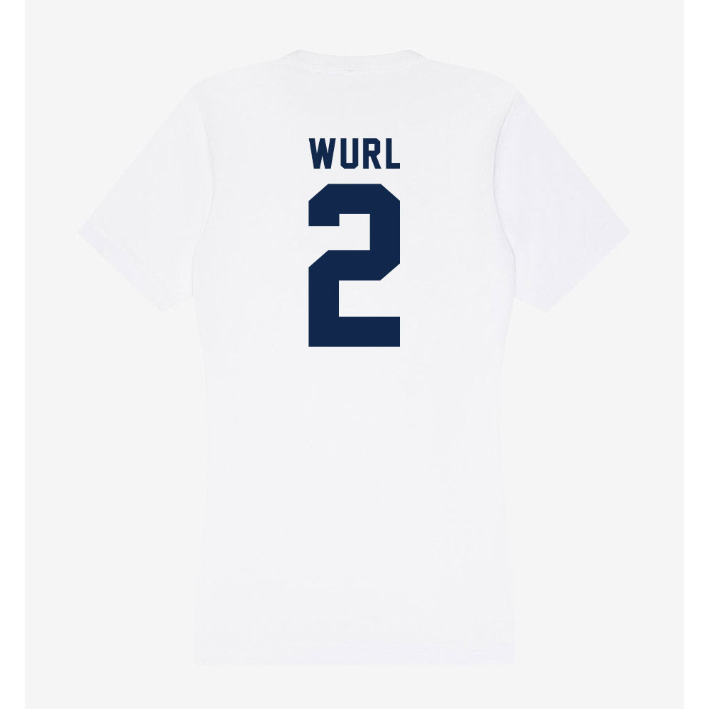 UCSD - NCAA Men's Volleyball : Cameron Wurl - Women's V-Neck T-Shirt-1