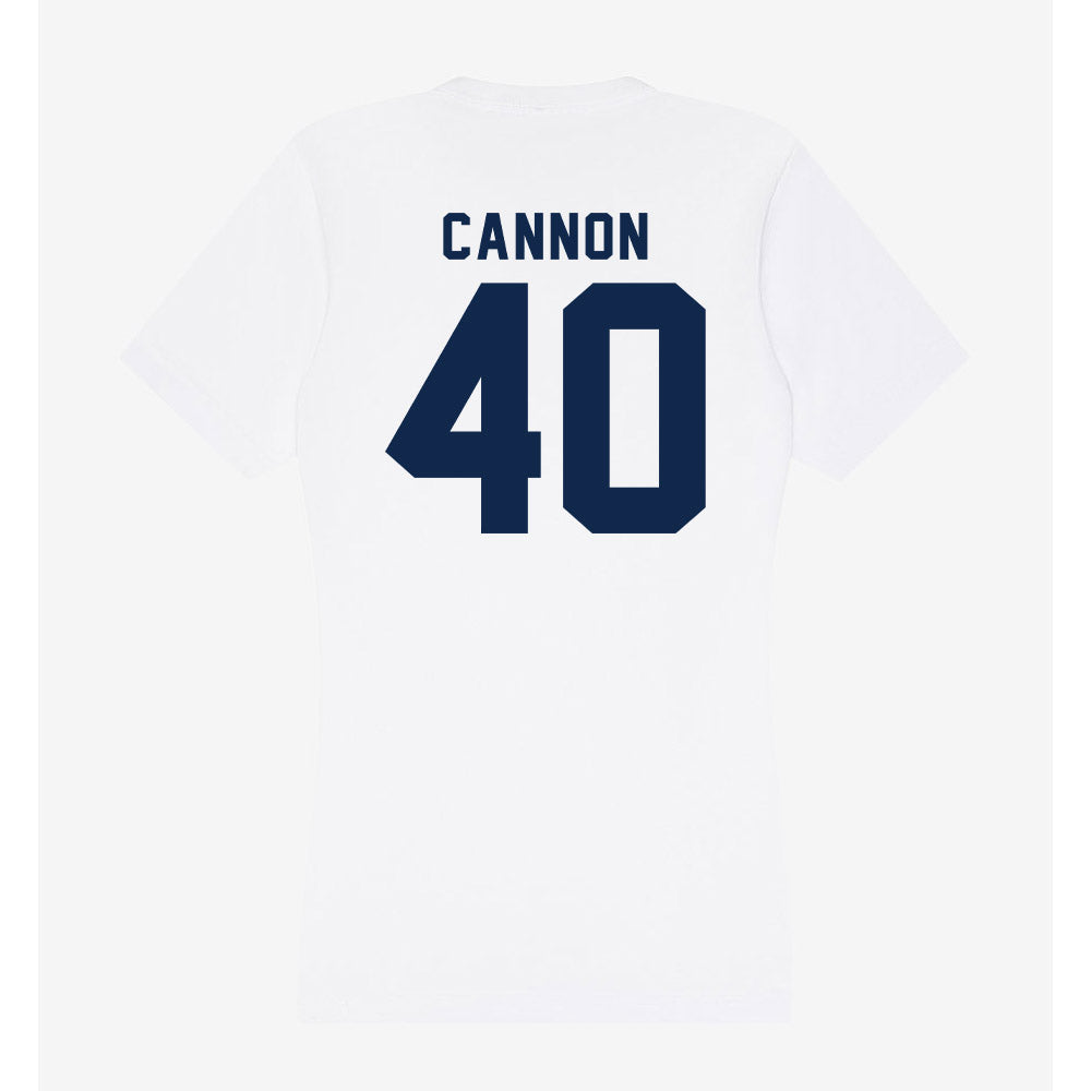 UCSD - NCAA Baseball : Shane Cannon - Women's V-Neck T-Shirt-1