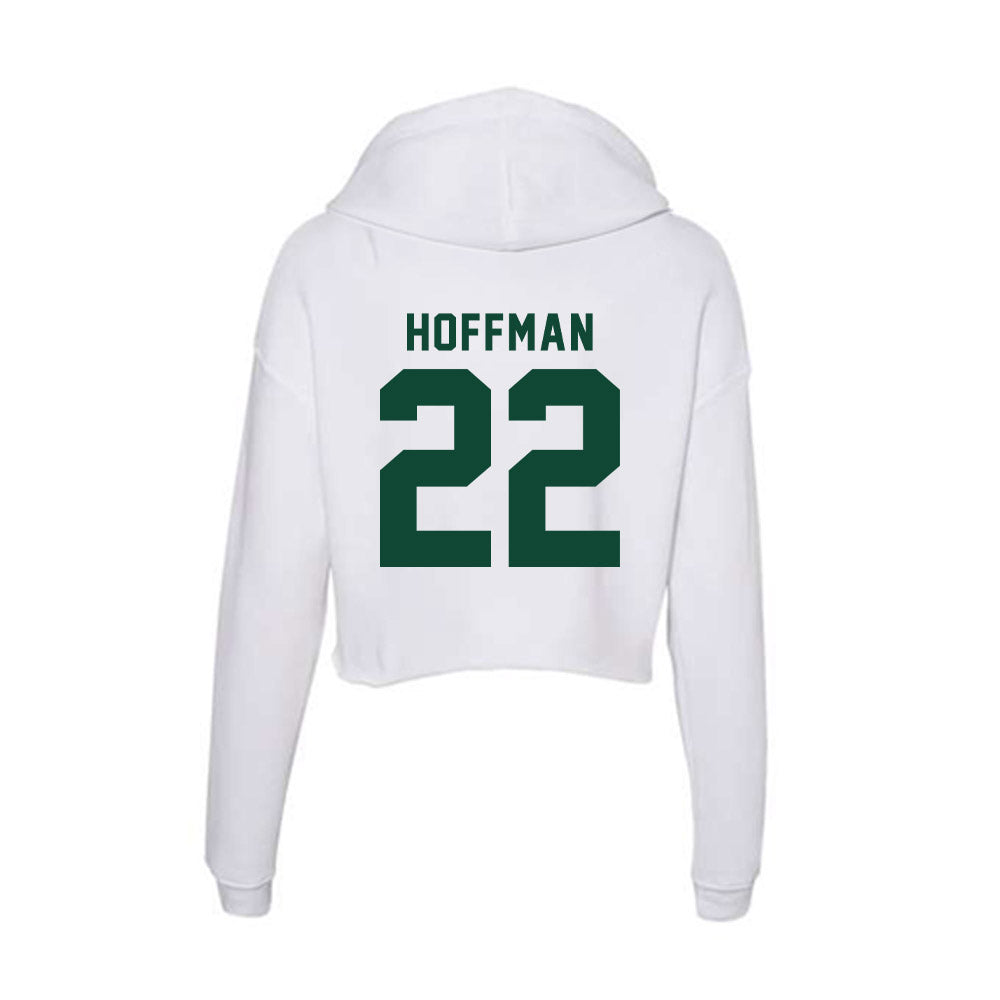 Hawaii - NCAA Baseball : Christian Hoffman - Women's Crop Fleece Hoodie-1