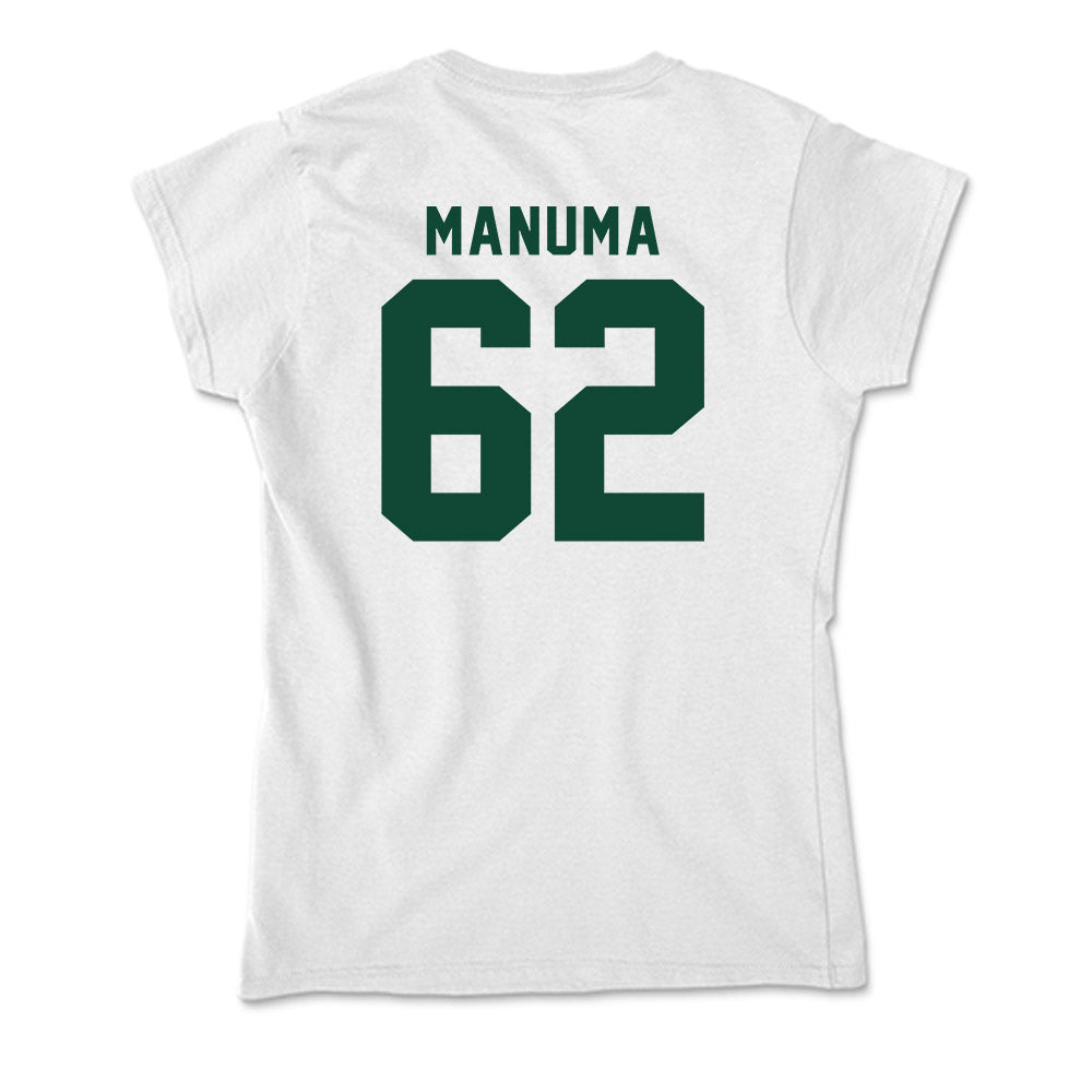 Hawaii - NCAA Football : Lautaimi Manuma - Soft Style Women’s T-Shirt-1