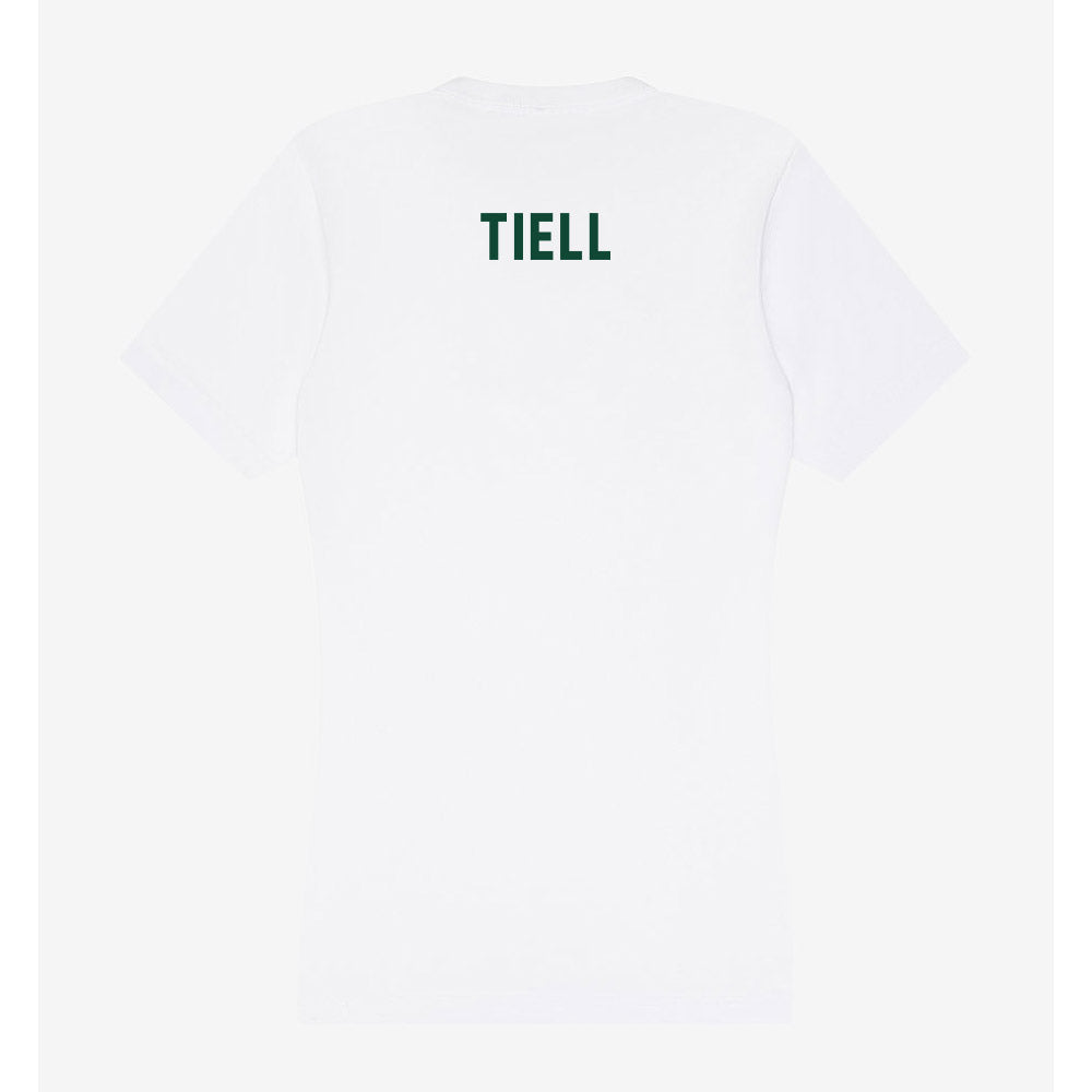 Hawaii - NCAA Men's Swimming & Diving : Korey Tiell - Women's V-Neck T-Shirt-1