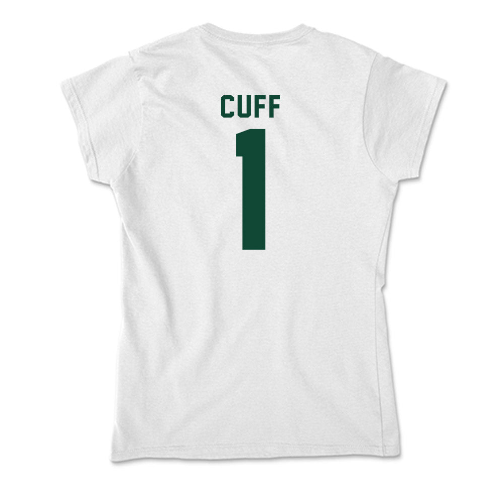 Hawaii - NCAA Men's Basketball : Tanner Cuff - Soft Style Women’s T-Shirt-1