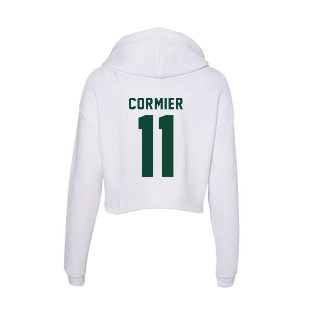 Hawaii - NCAA Women's Volleyball : Maeli Cormier - Classic Shersey Women's Crop Fleece Hooded Sweatshirt-1