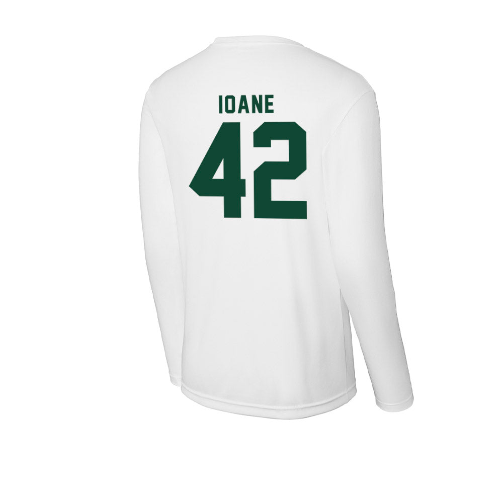Hawaii - NCAA Football : Matteus Ioane - Activewear Long Sleeve T-Shirt-1