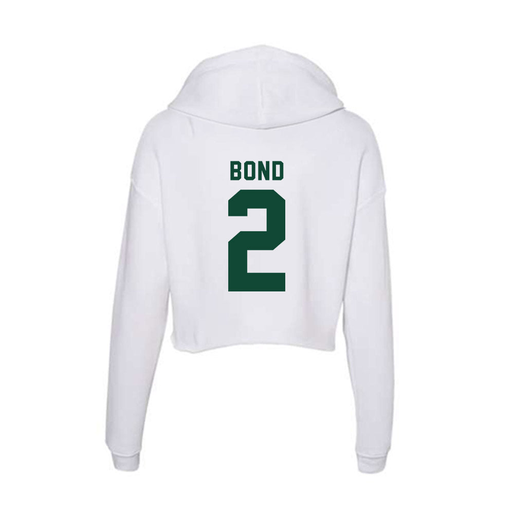 Hawaii - NCAA Women's Basketball : Teyahna Bond - Women's Crop Fleece Hoodie-1