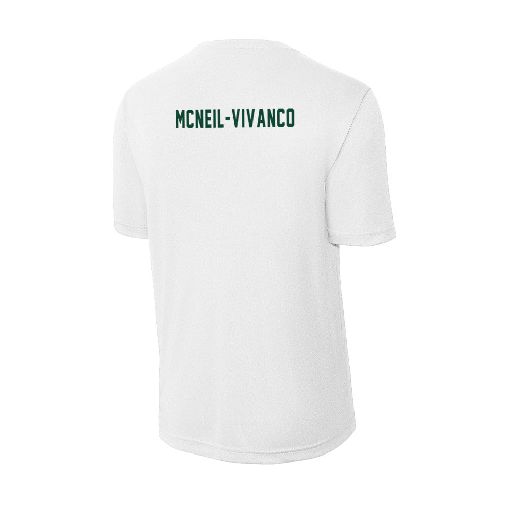 Hawaii - NCAA Women's Track & Field : Marina McNeil-Vivanco - Activewear T-Shirt-1