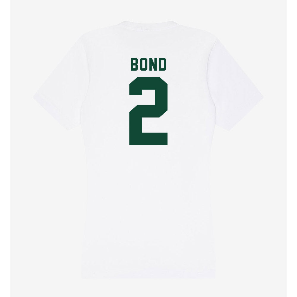 Hawaii - NCAA Women's Basketball : Teyahna Bond - Women's V-Neck T-Shirt-1