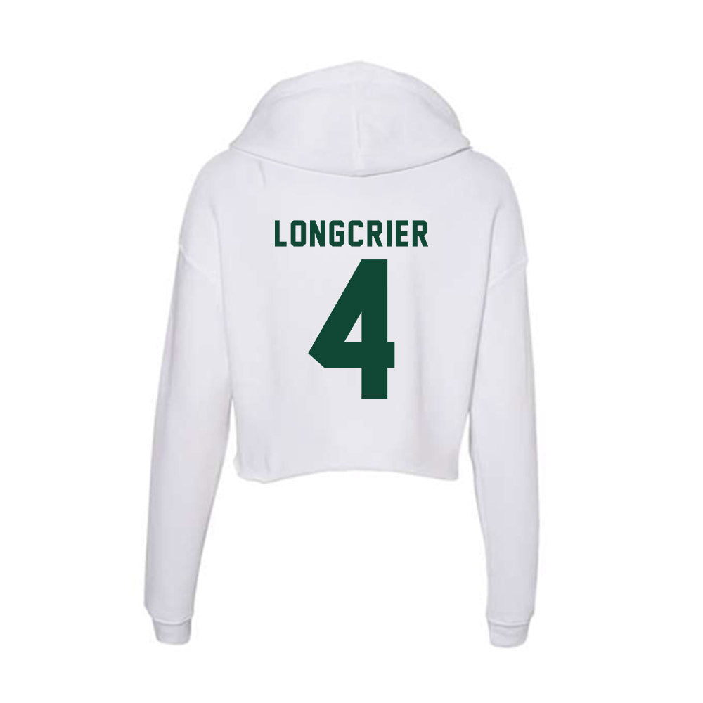 Hawaii - NCAA Women's Soccer : Montana Longcrier - Women's Crop Fleece Hoodie-1