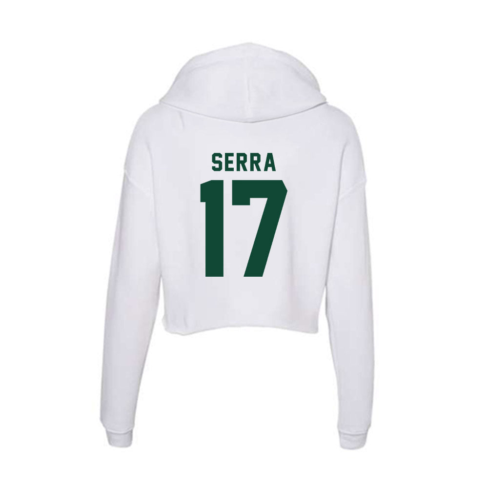 Hawaii - NCAA Women's Basketball : Fiamma Serra - Women's Crop Fleece Hoodie-1