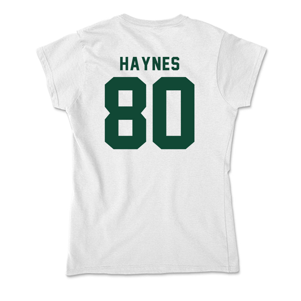 Hawaii - NCAA Football : Robert Haynes - Soft Style Women’s T-Shirt-1