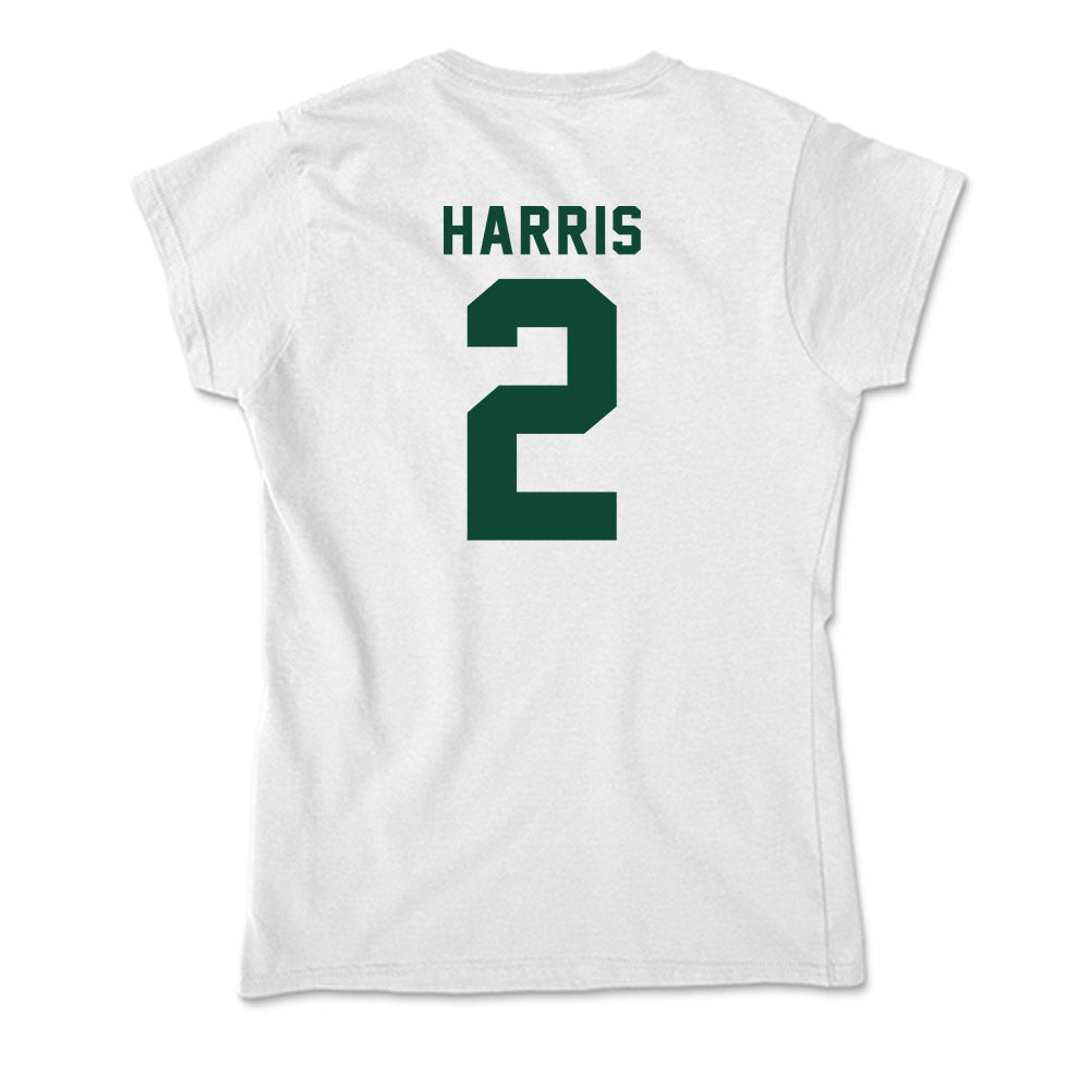 Hawaii - NCAA Football : Audric Harris - Soft Style Women’s T-Shirt-1