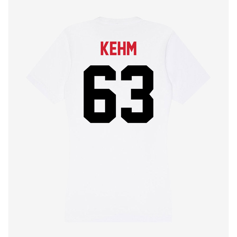 Arkansas State - NCAA Football : Aiden Kehm - Women's V-Neck T-Shirt-1